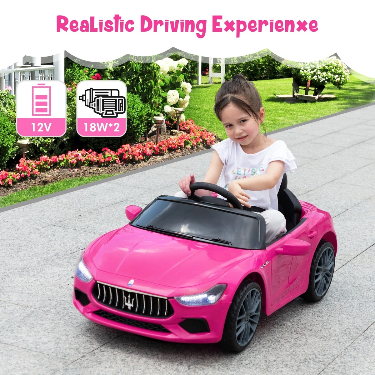 Maserati electric cheap ride on
