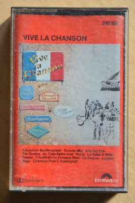 Musikkassette VIVE LA FRANCE Chansons (Polydor) Frankreich MC Tape Cassette