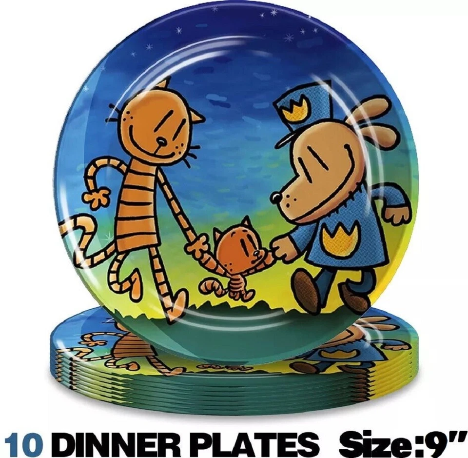 ¡VENDEDOR DE ESTADOS UNIDOS! Juego de 52 piezas decoraciones de cumpleaños suministros de fiesta para perros hombre envío rápido EE. UU. Foto 2 de 4