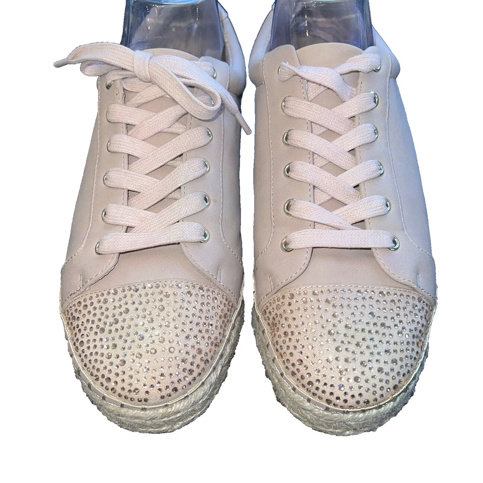 INC International Concepts Sneakers Women 10M Pink Eliza Espadrille Platform - Image 4 of 4