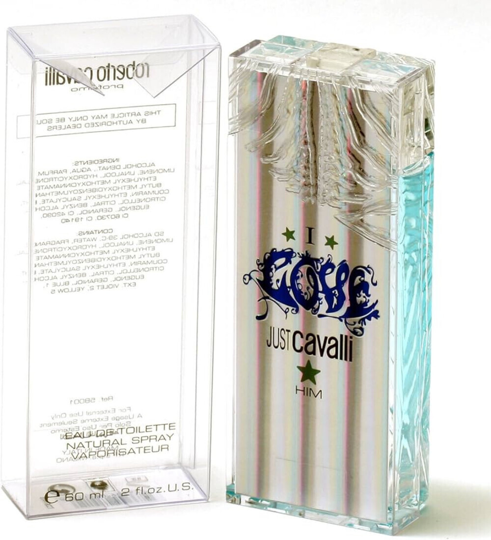 Just Cavalli I Love Him 60ml edt Men New. 8011530906672 | eBay