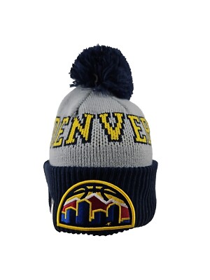 Denver Nuggets NBA New Era Beanie Cap OSFM - Brand New