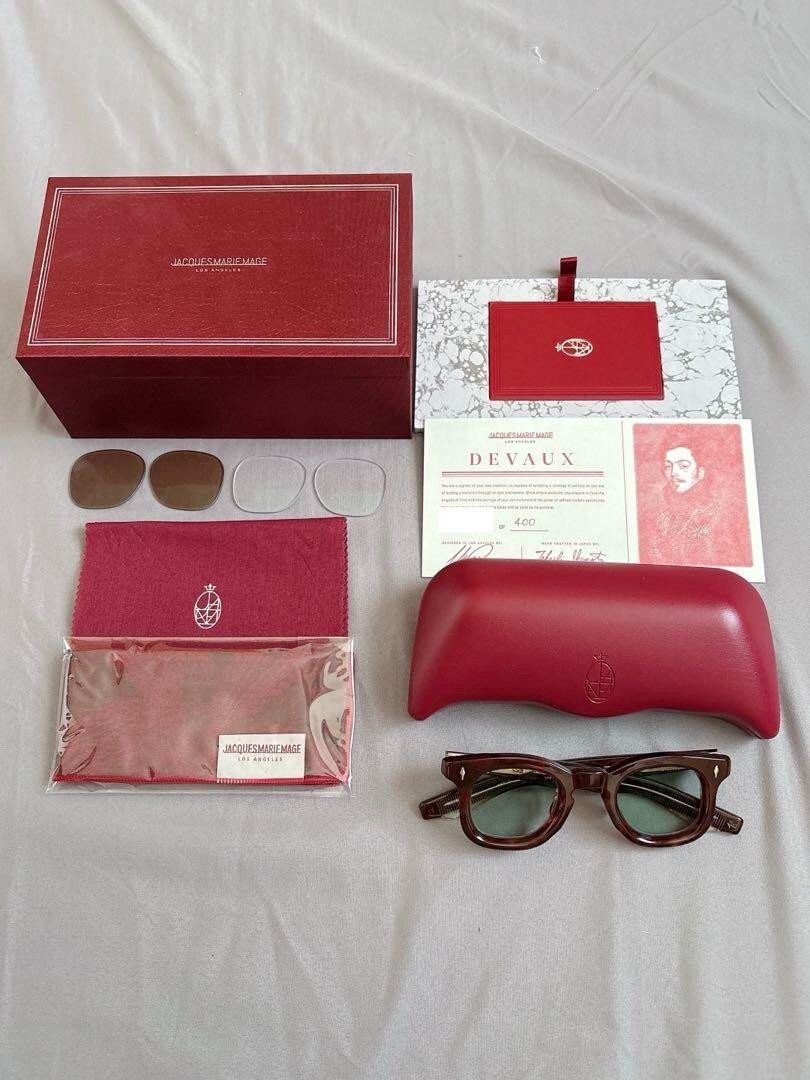 JACQUES MARIE MAGE DEVAUX Colored Lenses sunglasses Fashion