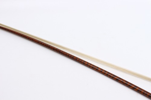 High Handle Bass Bow Snake Wood 3/4 Upright Double Bass Bow Horse Hair German - Picture 10 of 10