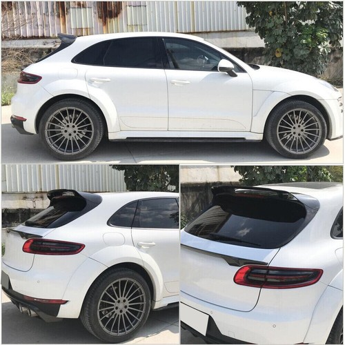 For Porsche Macan SUV 2014-20 Real Carbon Rear Window Roof Spoiler Top Wing Lip - Bild 12 von 12
