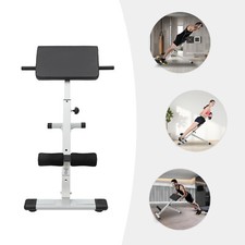 Roman Chair Hyperextension Bench 5 Levels Adjustable Roman Chair Back MAX 265LBS