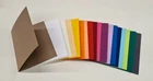 5 Rayher Blank Folding Cards Double Cards B6 232 x 168mm Choose 26 Colours