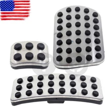 Stainless Steel Sport Brake Pedal Pad Cover For Mercedes Benz M GL R Class AMG