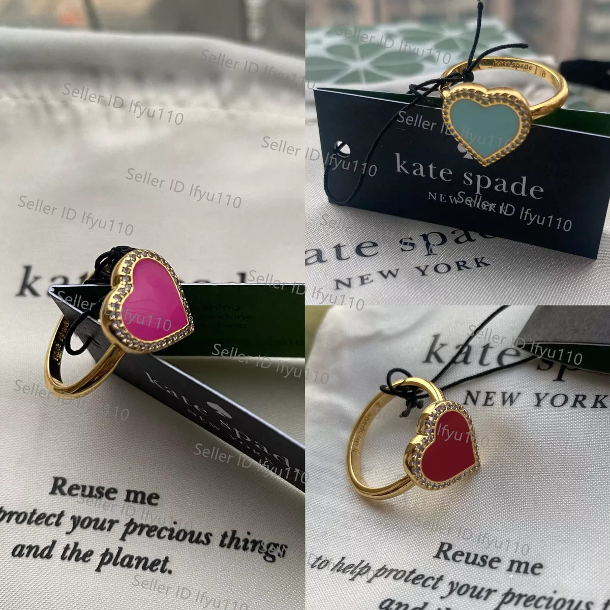 Kate spade hotsell heart ring