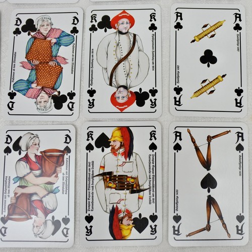 Vintage Mercedes Benz German Skat Playing Cards Card Game Complete - Picture 9 of 15