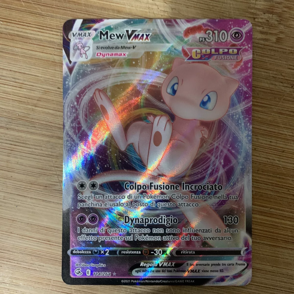 MEW VMAX - 114/264 – COLPO FUSIONE – ITA – POKEMON