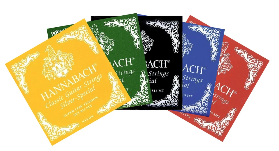 Hannabach 815 silver special - verschiedene Spannungen - Gitarrensaiten
