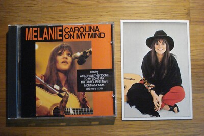 CD MELANIE CAROLINA ON MY MIND GREATEST HITS PANINI POP STARS STICKER BRAVO BTO