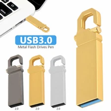 2TB Metal USB 3.0 Flash Drive Memory Stick Pen U Disk Swivel Key PC Laptop US