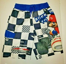 Swimwear Shorts/Trunks Mario Kart DS License Nintendo Boys Size 8/ Medium