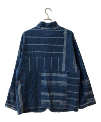 Porter Classic African Cotton Chinese Jacket Denim Gift From Japan 