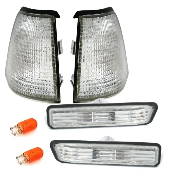 DEPO 4 CLIGNOTANT AVANT + LATERAUX BLANC BMW SERIE 3 E36 BERLINE ET COMPACT PHASE 2