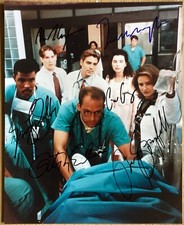 E.R. cast signed by six