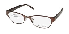GUESS 9123 ACETATE/STAINLESS STEEL LIGHT WEIGHT PREMIUM EYEGLASS FRAME/GLASSES