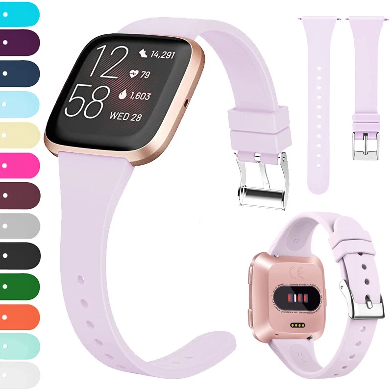 For Fitbit Versa 2 Versa Versa Lite Replacement Silicone Watch Band Strap  US