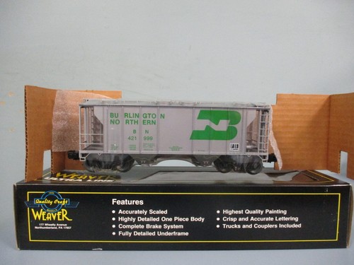 Weaver - Tolva cubierta Ultra Line Burlington Northern #42199 - calibre O | Zustand: Used