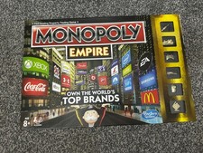 Rare Hasbro Monopoly Empire Board Game Finance Theme - Complete