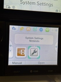 Working Nintendo 3DS Handheld Video Game Console Black CTR-001 (USA) US Model