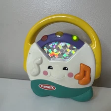 Playskool-Twinkle & Twirl CD Player 2000 Vintage Baby Developmental Toy Music
