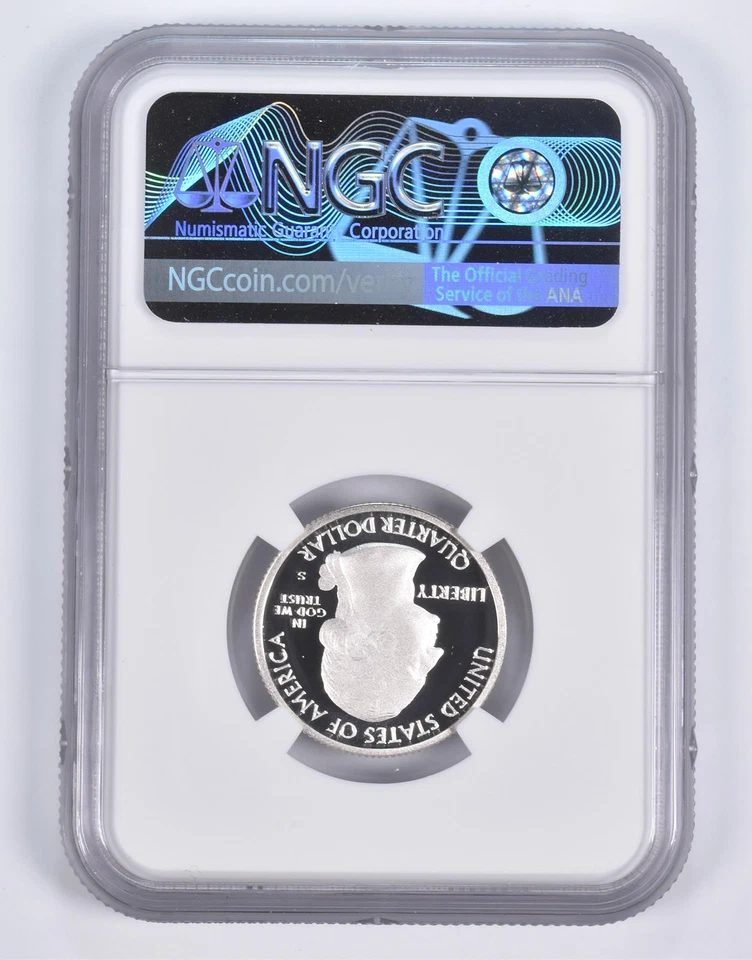 2016-S Silver PF69 ANT Shawnee Quarter Limited Edition NGC *9965 - Image 2 of 4