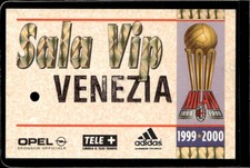 Biglietto stadio Milan Sala Vip Venezia 1999-2000 Centenario Calcio