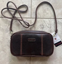 NWT Rosetti Mini Crossbody Brown Black Bag Handbag Purse