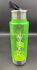 Charles M. Schulz Museum Green Translucent Water Bottle Snoopy Charlie Brown