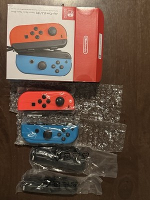 Nintendo Switch Joy-Con Pair Neon Red and Neon Blue New