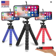 Octopus Adjustable Tripod Stand Flexible Phone Holder for iPhone Camera Bracket