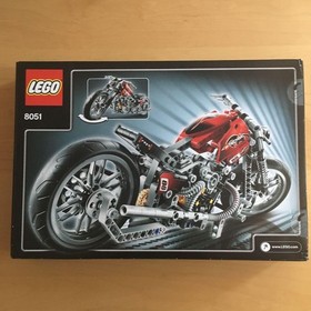 LEGO TECHNIC Motorbike 8051 Unopened Box Slightly Damaged Collectible