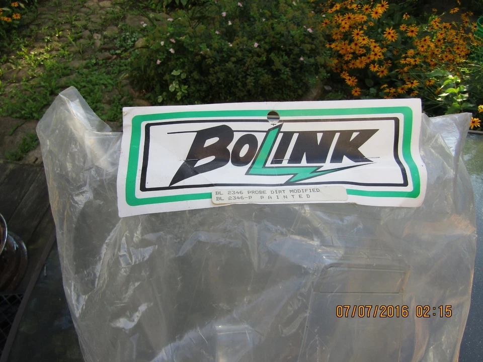 Vintage BOLINK #BL-2346 Probe Dirt Modified Non Painted Clear Body Shell UNUSED - Image 2 of 4