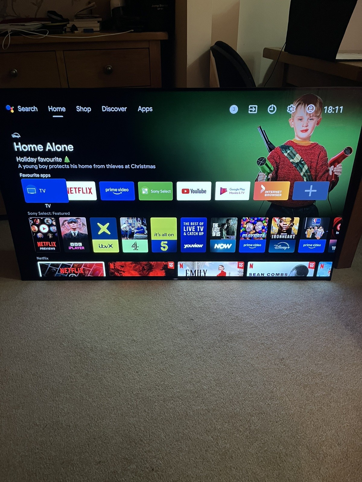 Sony Bravia KD-55AF9 55” OLED 4K HDR Android TV Smart TV Fully Working