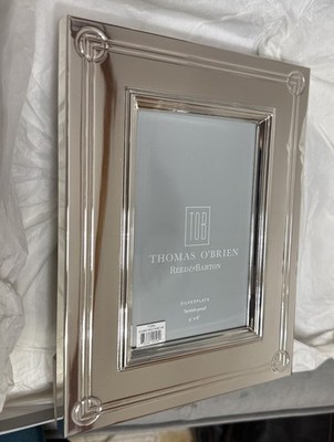Thomas O Brien for Reed & Barton   Filigree Ring Silverplate Frame (4x6)