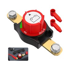 Joinfworld Side Post Battery Disconnect Switch 12V-48V 275A Waterproof Marine...