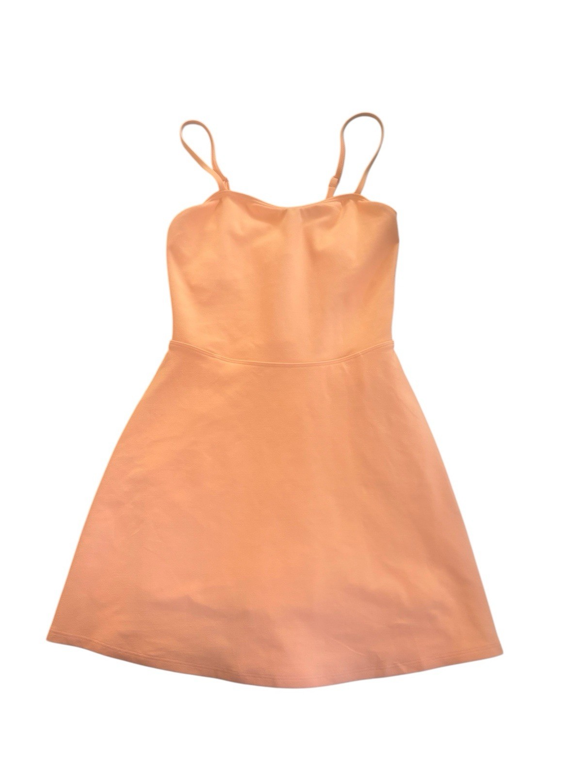 ALO YOGA Alosoft Courtside Tennis Dress  XXS  Creamsicle Athleisure Pickleball