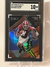 2023 Select Draft Picks Prizms Red 125/149 RC Jahmyr Gibbs SGC 10