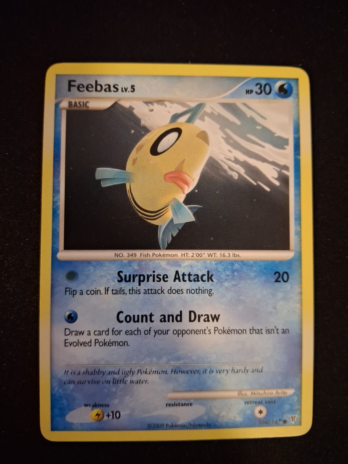 Feebas 104/147 Supreme Victors Regular