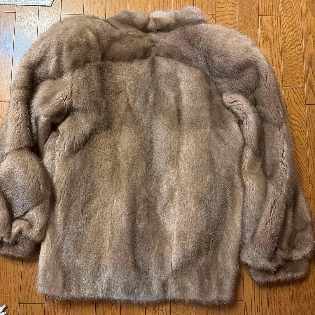 Excellent condition Real Fur Jacket Outer Mink Br… - image 17
