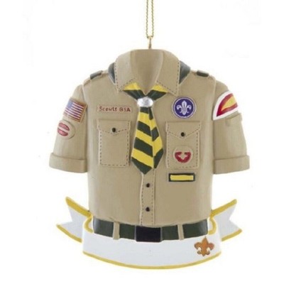 Boy Scout Shirt Christmas Tree Ornament BS2202B