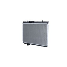 Kühler Motorkühlung Kühlrippen gelötet 555 - 376 mm Alu NRF für u.a. PEUGEOT 206