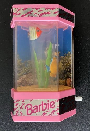 Barbie Fish Tank Wind Up Aquarium Magic Moves Vintage 1995 Tested Works