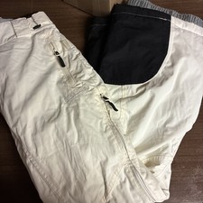 White Winter Ski Snowboard  Pants Womens S Tr...