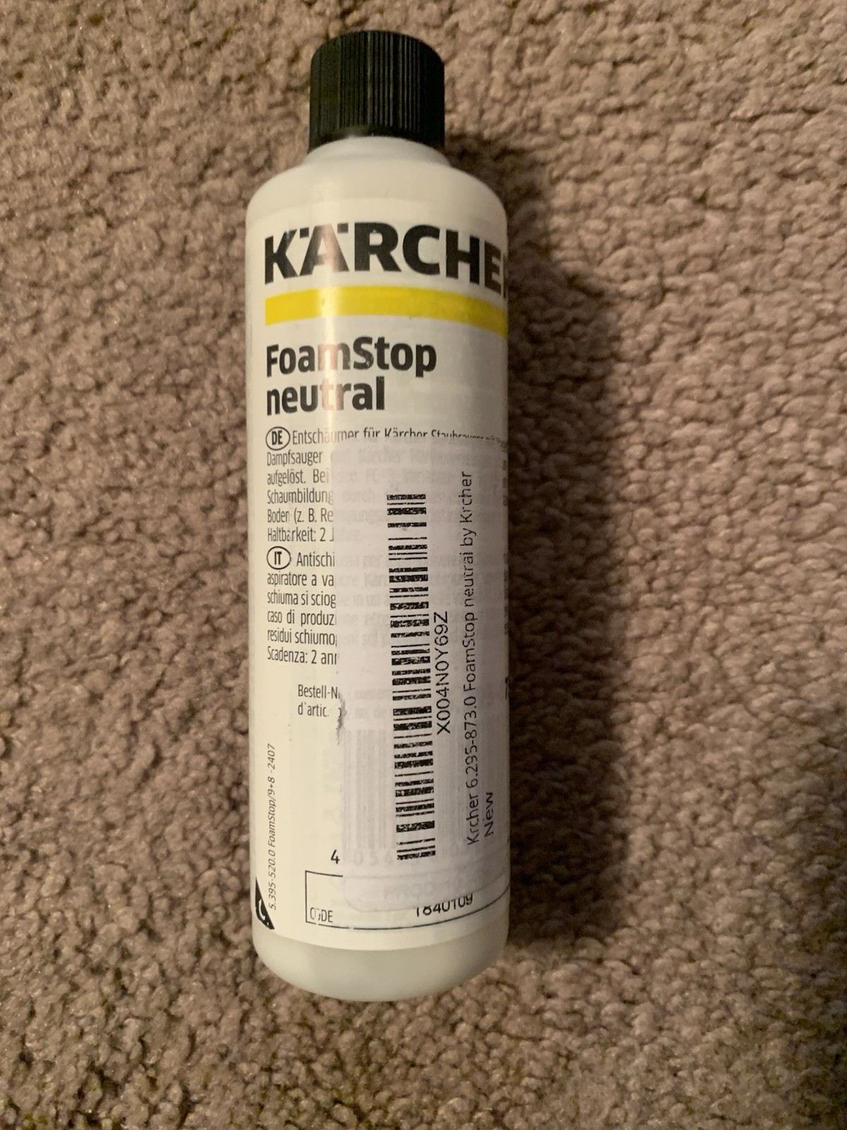 Karcher Additive, Defoamer Kärcher Foamstop Neutral 6.295-873.0 New