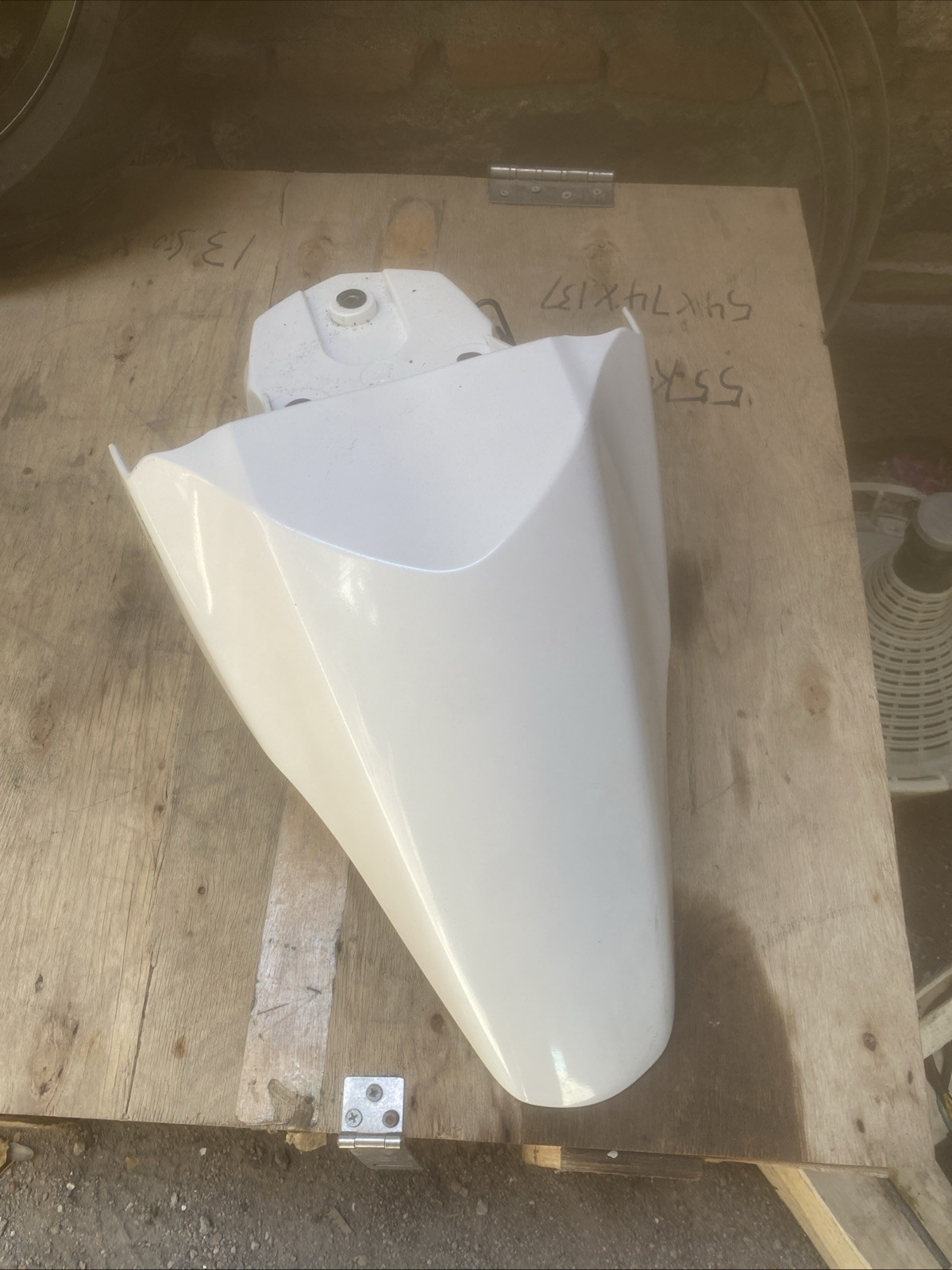 PARAFANGO ANTERIORE BIANCO SYM SYMPHONY SR ST 50 125 150 200 2010 2025 ORIGINALE