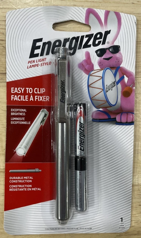 Energizer PLED23AEH Pluma Luz - LED - Plateado - 2 Pilas AAA Incluidas - Lote de 2 Foto 2 de 4